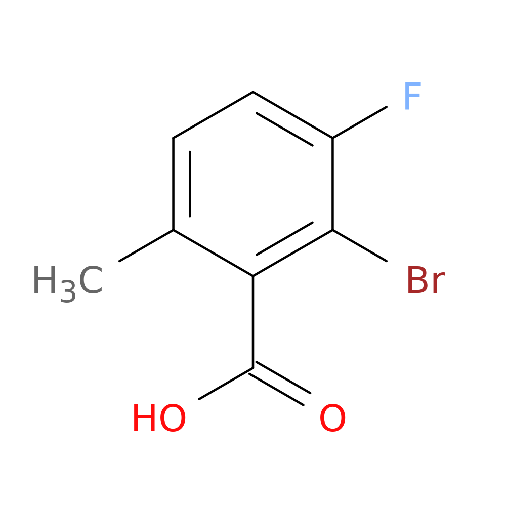 2-bromo-3-fluoro-6-methylbenzoic acid
