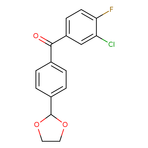 3-Chloro-4'-(1,3-dioxolan-2-yl)-4-fluorobenzophenone