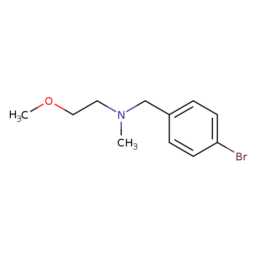 N-(4-Bromobenzyl)-n-(2-methoxyethyl)-n-methylamine