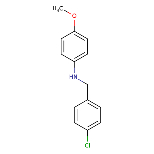 Benzenemethanamine, 4-chloro-N-(4-methoxyphenyl)-