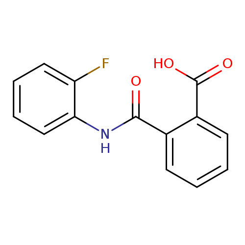 2-((2-Fluorophenyl)carbamoyl)benzoic acid