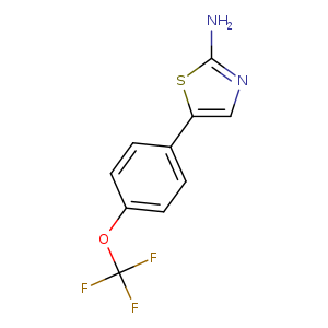 5-(4-(Trifluoromethoxy)phenyl)thiazol-2-amine
