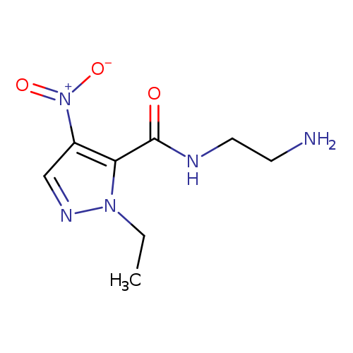 N-(2-Aminoethyl)-1-ethyl-4-nitro-1H-pyrazole-5-carboxamide