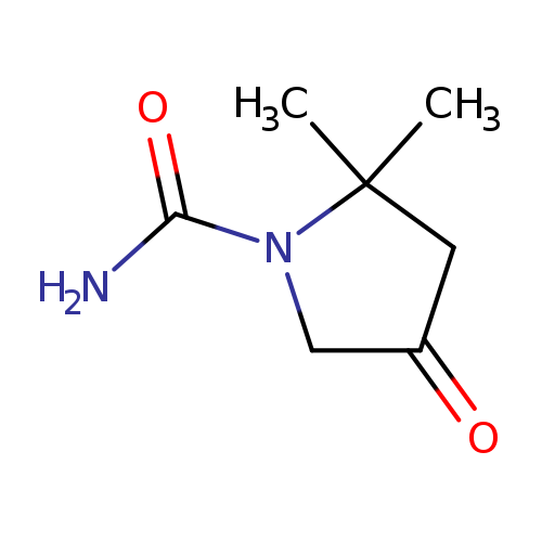 2,2-dimethyl-4-oxopyrrolidine-1-carboxamide