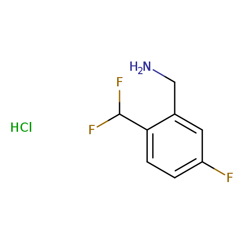 1-[2-(difluoromethyl)-5-fluorophenyl]methanamine hydrochloride