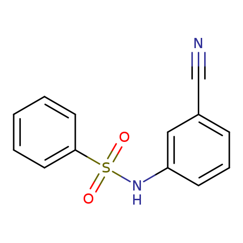 N-(3-Cyanophenyl)benzenesulfonamide
