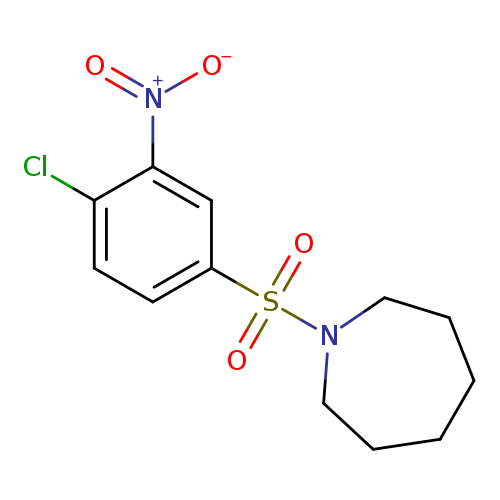 1-(4-chloro-3-nitrobenzenesulfonyl)azepane