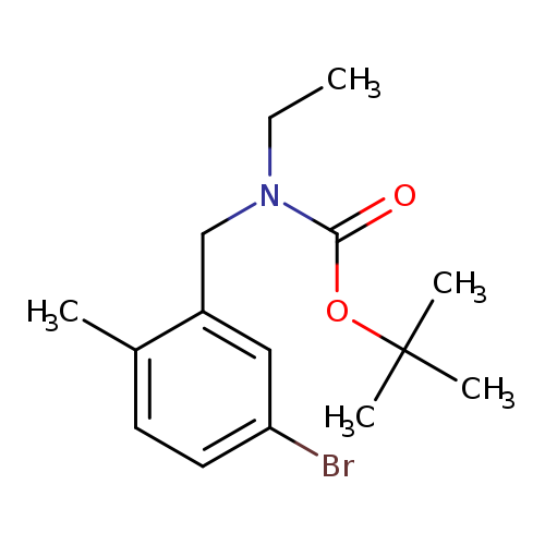 (5-Bromo-2-methyl-benzyl)-ethyl-carbamic acid tert-butyl ester