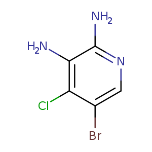 5-Bromo-4-chloropyridine-2,3-diamine