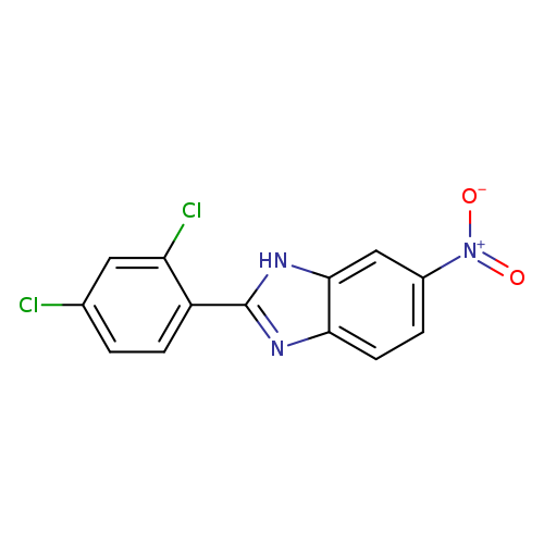 2-(2,4-dichlorophenyl)-5-nitro-3H-benzoimidazole