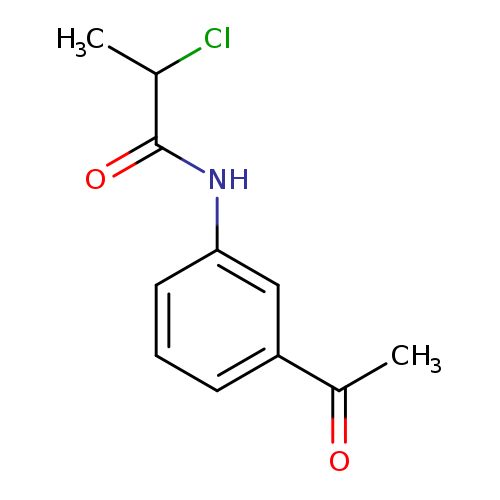 N-(3-acetylphenyl)-2-chloropropanamide