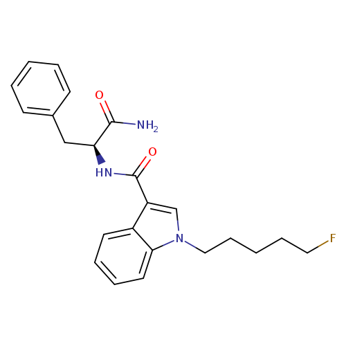 (S)-N-(1-amino-1-oxo-3-phenylpropan-2-yl)-1-(5-fluoropentyl)-1H-indole-3-carboxamide