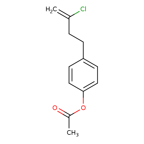 4-(4-Acetoxyphenyl)-2-chloro-1-butene