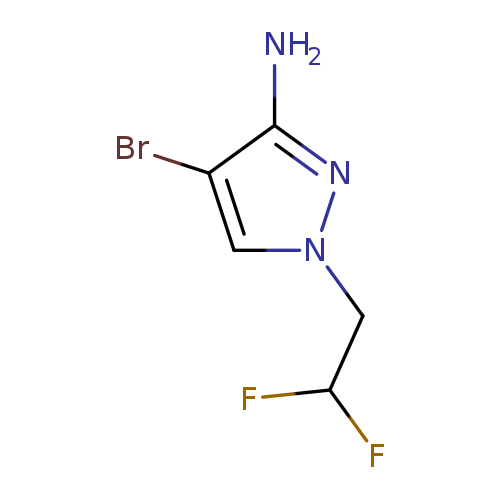 4-Bromo-1-(2,2-difluoroethyl)-1H-pyrazol-3-amine