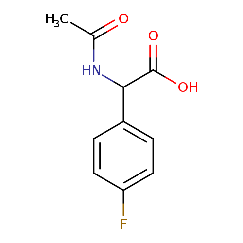 Acetylamino-(4-fluoro-phenyl)-acetic acid