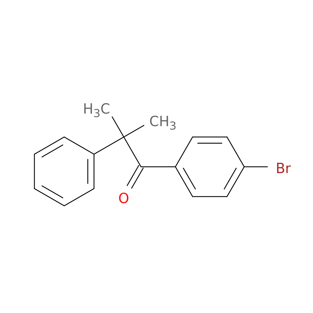 1-(4-bromophenyl)-2-methyl-2-phenylpropan-1-one