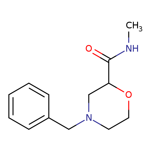 4-benzyl-N-methylmorpholine-2-carboxamide