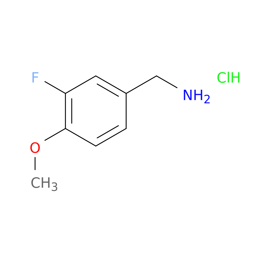 (3-Fluoro-4-methoxyphenyl)methanamine hydrochloride