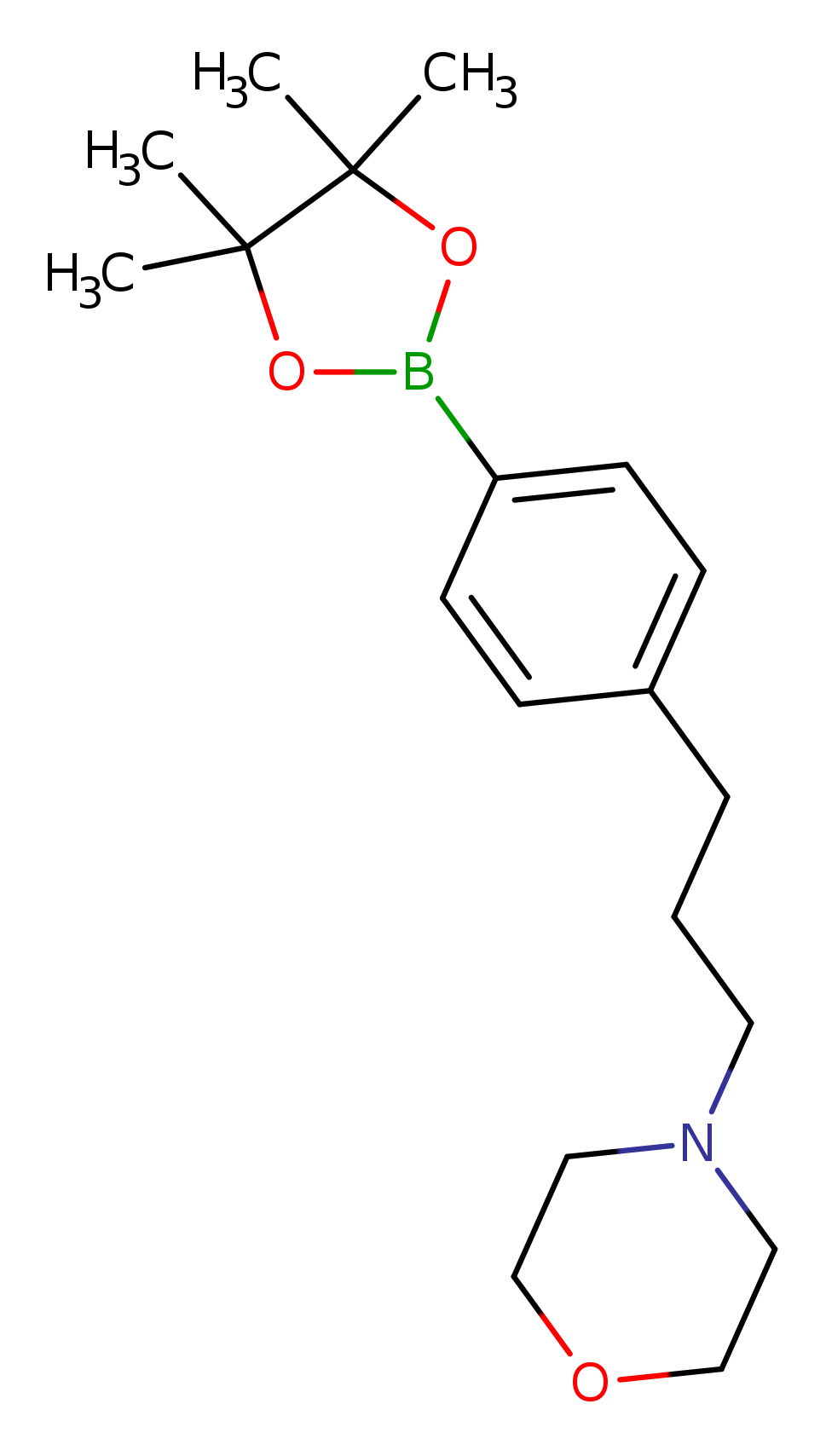 4-{3-[4-(4,4,5,5-tetramethyl-1,3,2-dioxaborolan-2-yl)phenyl]propyl}morpholine