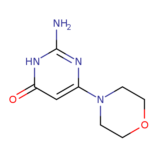 2-Amino-6-morpholin-4-ylpyrimidin-4(3h)-one