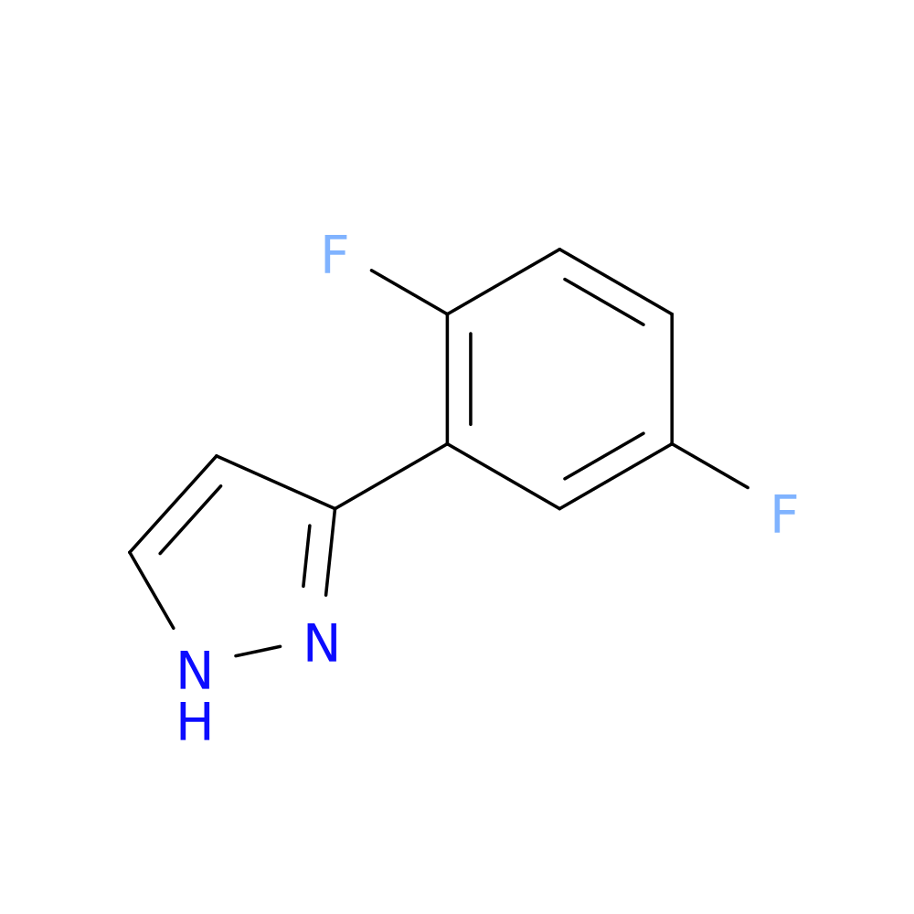 3-(2,5-Difluorophenyl)-1H-pyrazole