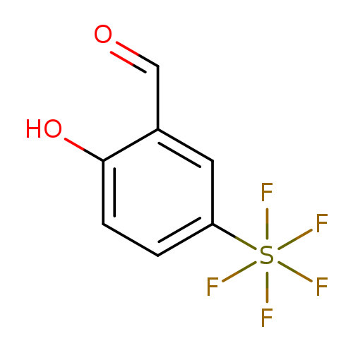 2-Hydroxy-5-(pentafluorothio)benzaldehyde