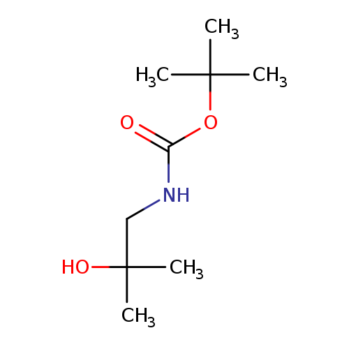 Carbamic acid, N-(2-hydroxy-2-methylpropyl)-, 1,1-dimethylethyl ester