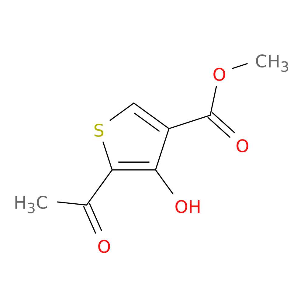 methyl 5-acetyl-4-hydroxythiophene-3-carboxylate