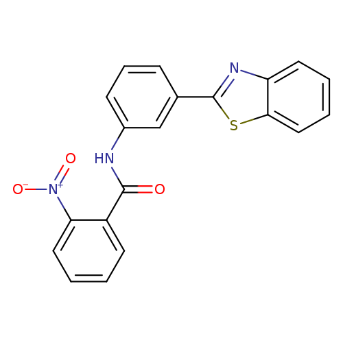 N-(3-Benzothiazol-2-ylphenyl)-2-nitrobenzamide