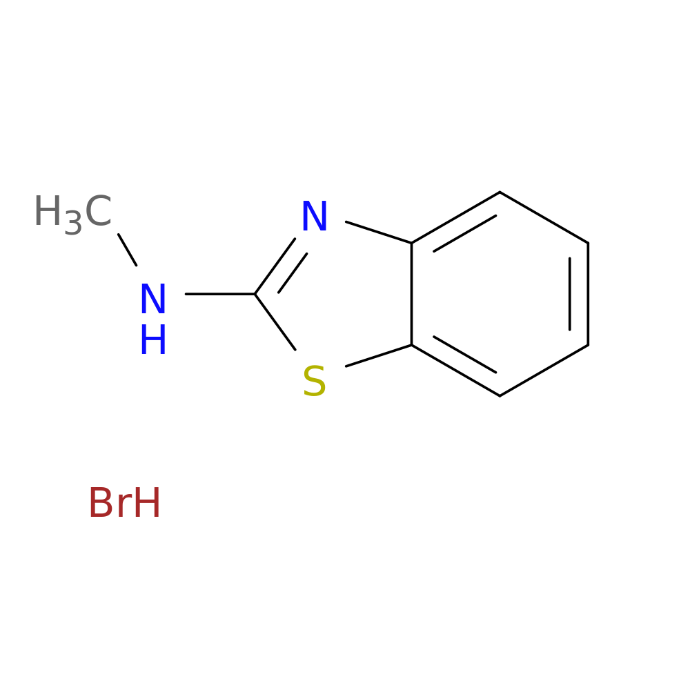N-methyl-1,3-benzothiazol-2-amine hydrobromide