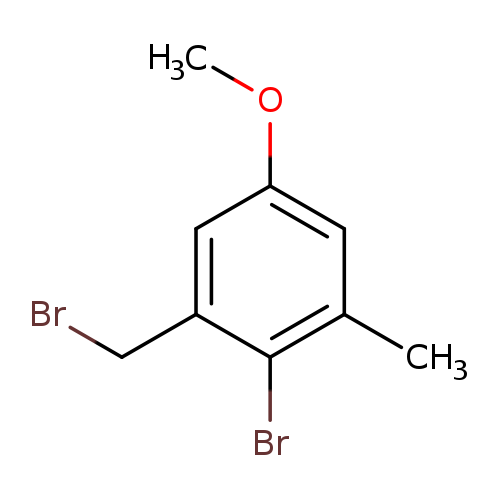 Benzene, 2-bromo-1-(bromomethyl)-5-methoxy-3-methyl-