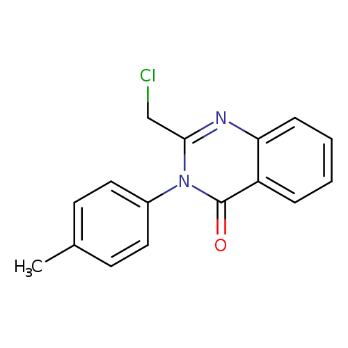 2-(Chloromethyl)-3-(p-tolyl)quinazolin-4(3H)-one