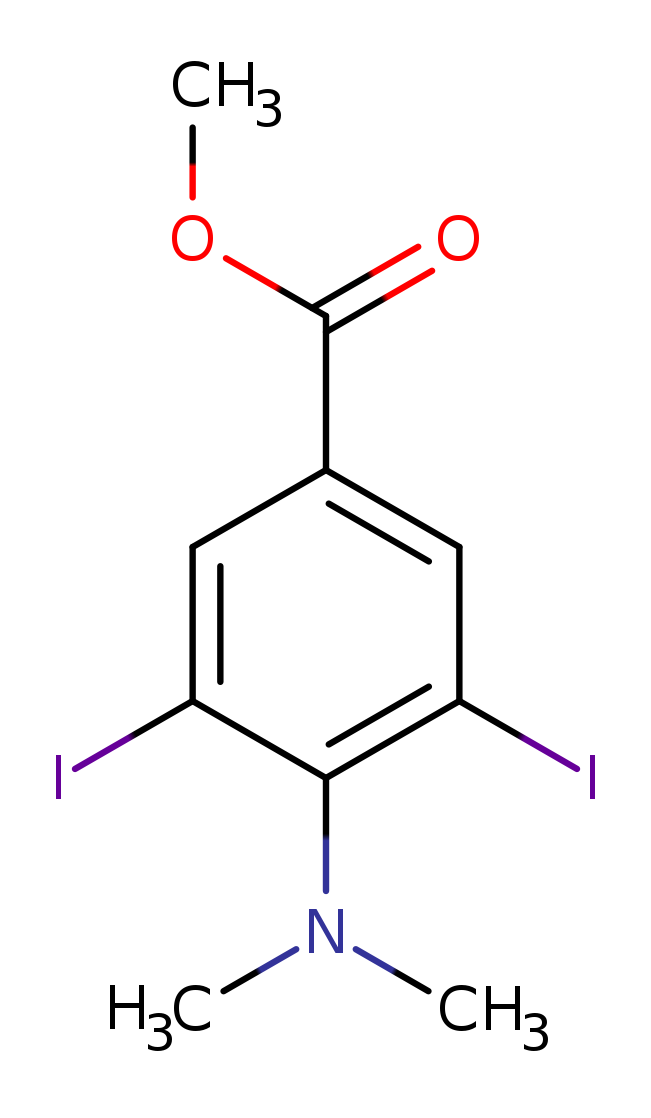 methyl 4-(dimethylamino)-3,5-diiodobenzoate