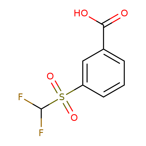 3-difluoromethanesulfonylbenzoic acid
