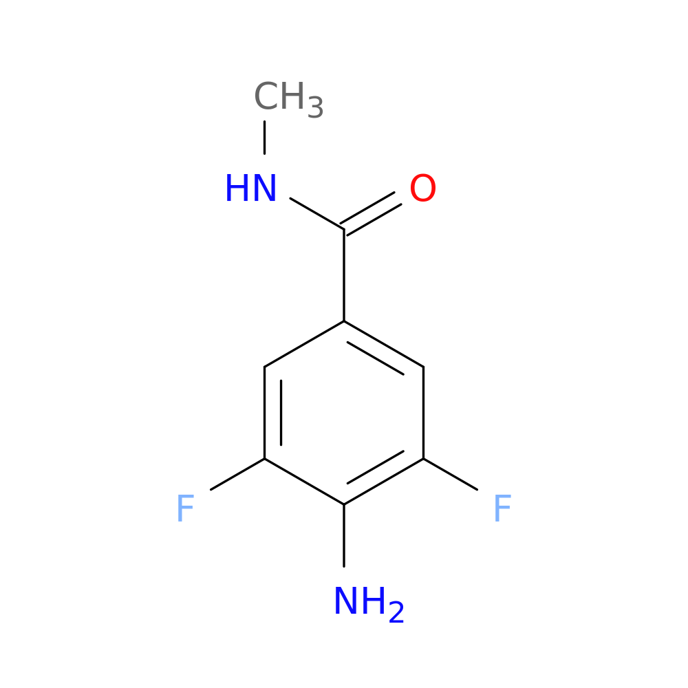4-Amino-3,5-difluoro-N-methylbenzamide