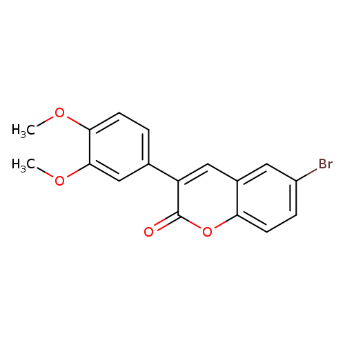 6-bromo-3-(3,4-dimethoxyphenyl)-2H-chromen-2-one