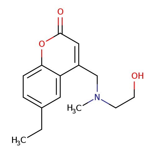 6-ethyl-4-{[(2-hydroxyethyl)(methyl)amino]methyl}-2H-chromen-2-one