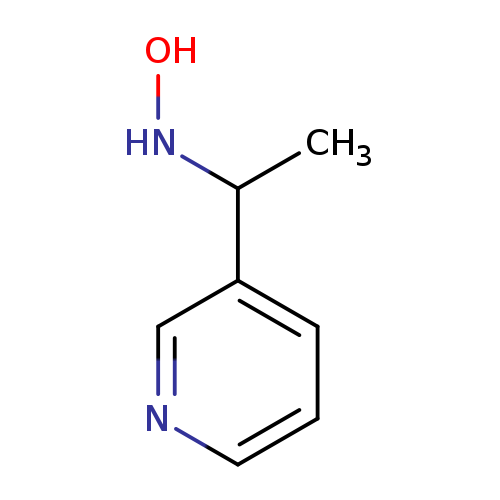 3-Pyridinemethanamine,N-hydroxy-a-methyl-