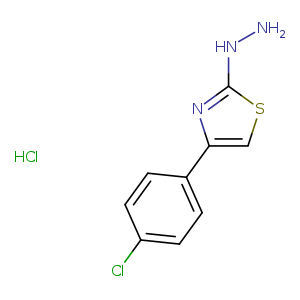 4-(4-chlorophenyl)-2-hydrazinyl-1,3-thiazole hydrochloride