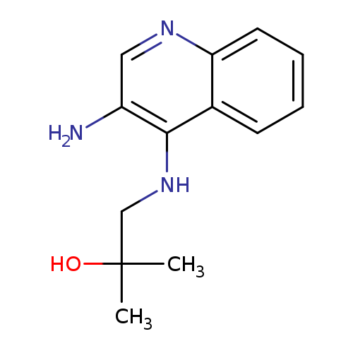 1-[(3-amino-4-quinolinyl)amino]-2-methyl-2-propanol