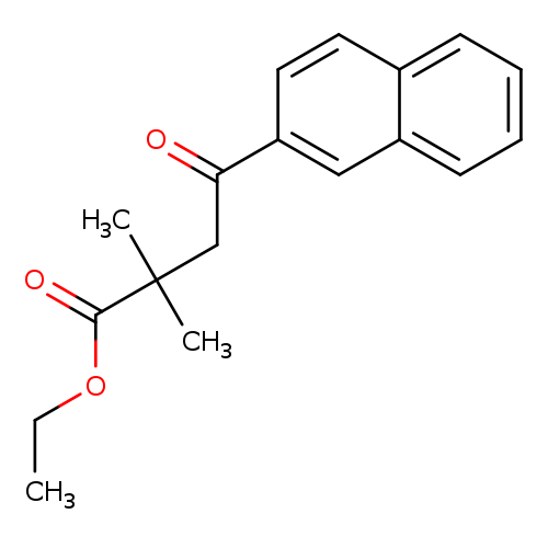 Ethyl 2,2-dimethyl-4-(2-naphthyl)-4-oxobutyrate