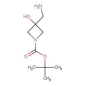 1-Azetidinecarboxylic acid, 3-(aminomethyl)-3-hydroxy-, 1,1-dimethylethyl ester