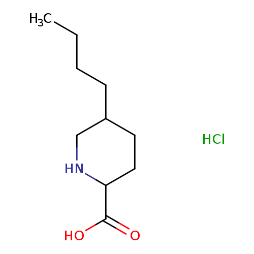 5-butylpiperidine-2-carboxylic acid hydrochloride
