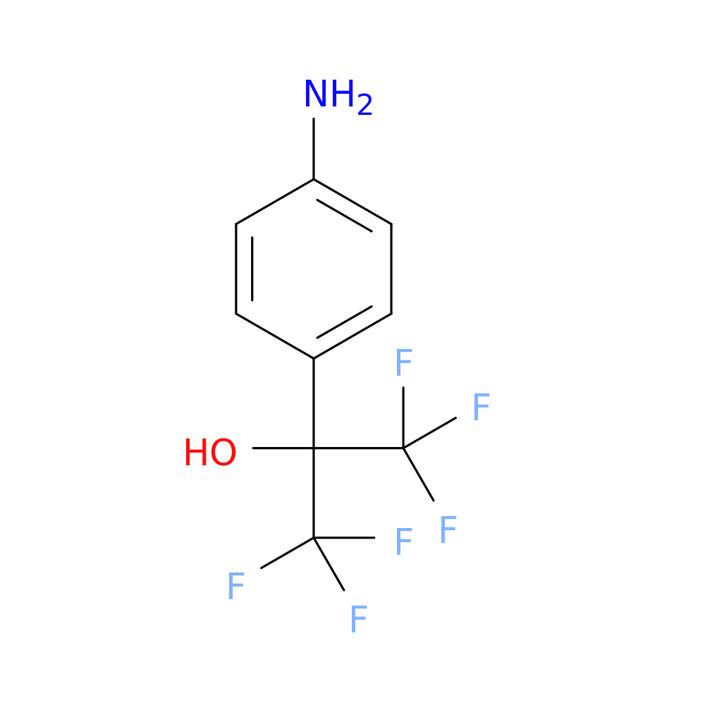 2-(4-Aminophenyl)-1,1,1,3,3,3-hexafluoropropan-2-ol