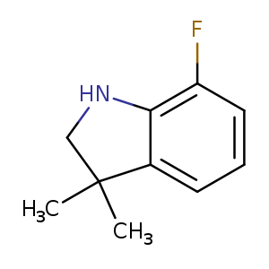 7-fluoro-2,3-dihydro-3,3-diMethyl-1H-Indole