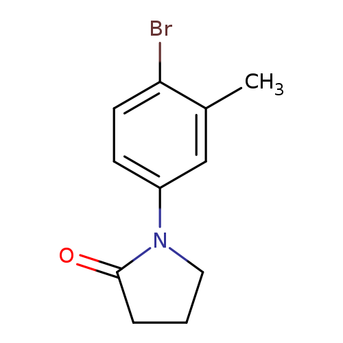 1-(4-Bromo-3-methylphenyl)pyrrolidin-2-one