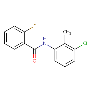 N-(3-chloro-2-methylphenyl)-2-fluorobenzamide