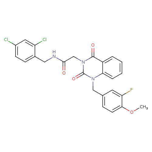 N-[(2,4-dichlorophenyl)methyl]-2-{1-[(3-fluoro-4-methoxyphenyl)methyl]-2,4-dioxo-1,2,3,4-tetrahydroquinazolin-3-yl}acetamide