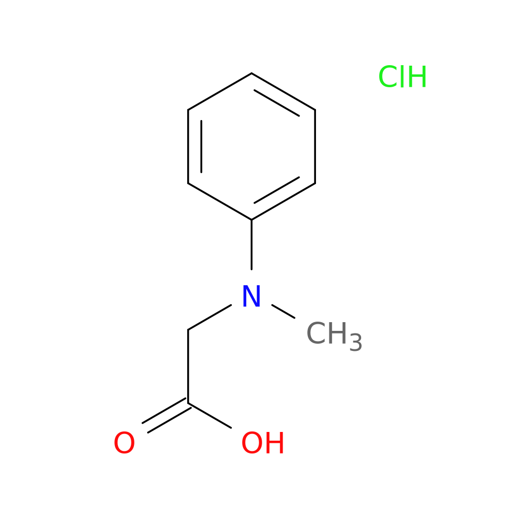 2-(Methyl(phenyl)amino)acetic acid hydrochloride