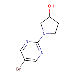 1-(5-Bromopyrimidin-2-yl)-3-pyrrolidinol